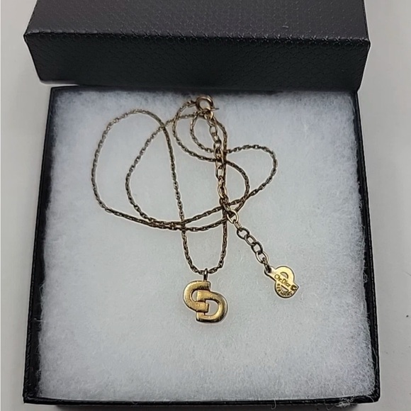 Dior Jewelry - Gold Pendant Christian Dior Necklace